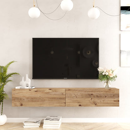 Dello pakoworld wall TV unit sonoma color 180x31.6x29.6cm