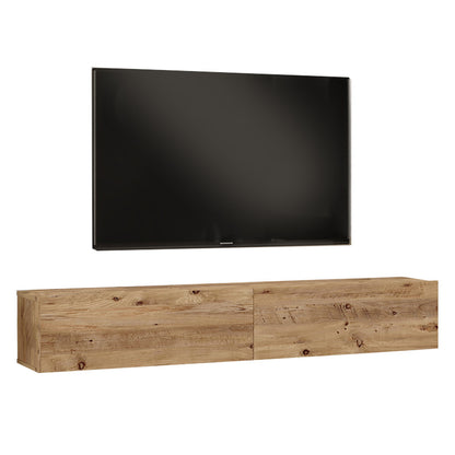 Dello pakoworld wall TV unit sonoma color 180x31.6x29.6cm