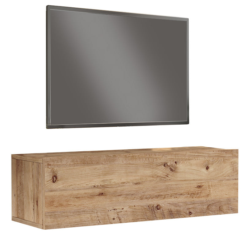 Serit pakoworld wall TV unit sonoma color 100x31.6x29.6cm