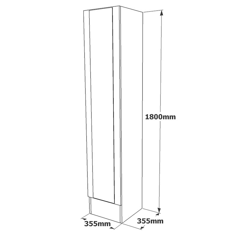 Column Xara pakoworld oak 35.5x35.5x180cm