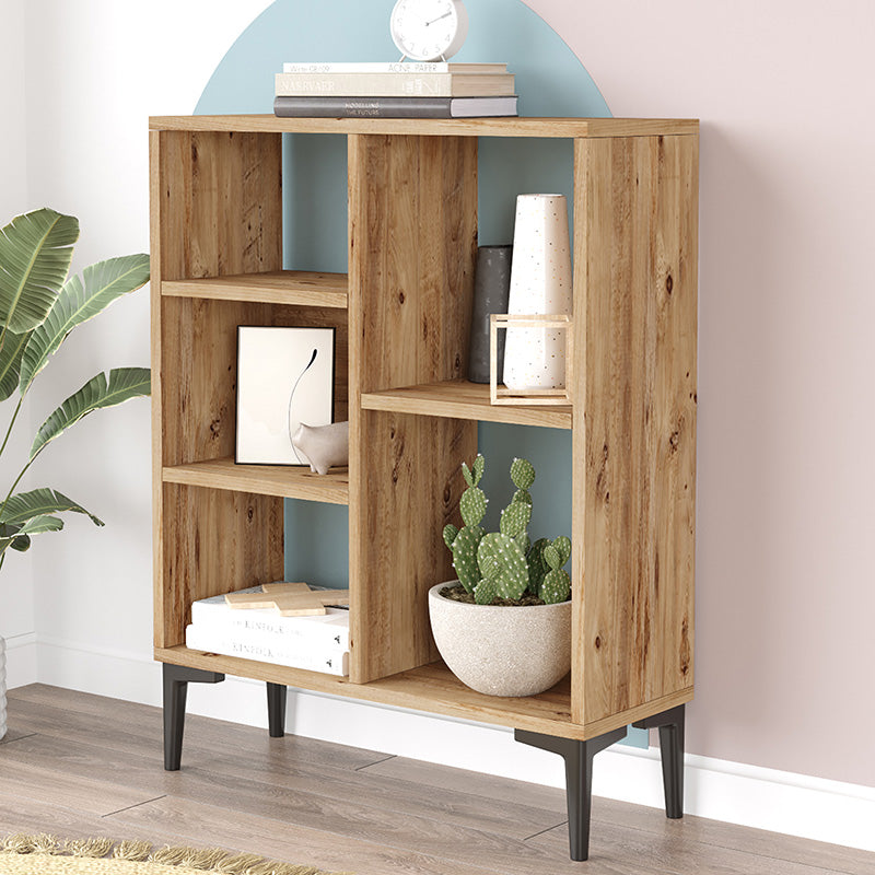 Neville pakoworld low bookcase color sonoma 69x25x87.6cm