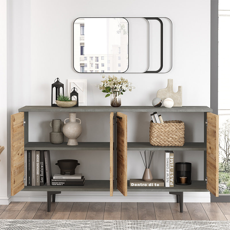 Sideboard Jethro pakoworld sonoma-cement 138x40x73cm