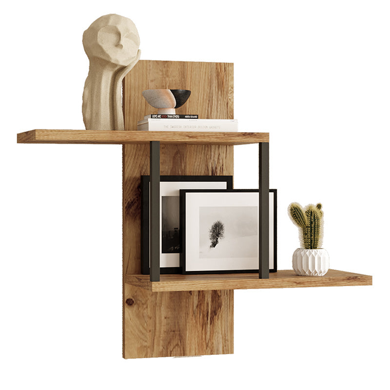 Wall shelf Horatio pakoworld in sonoma color 66x19.5x60cm