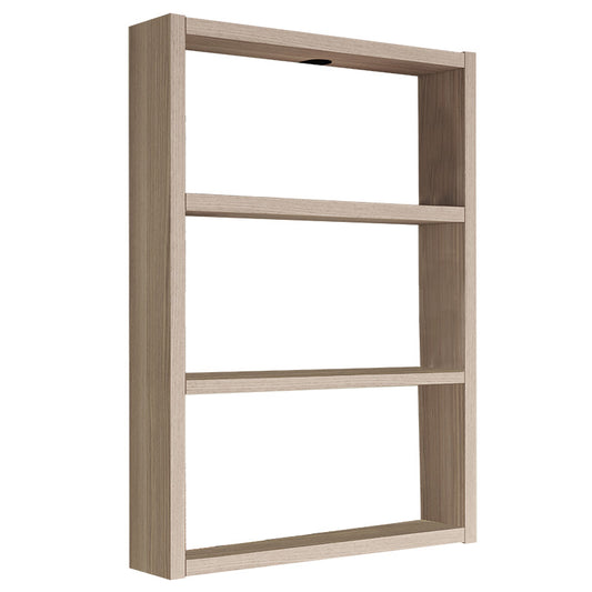 Wall shelf Seraphim pakoworld in oak color 43.2x9x60cm