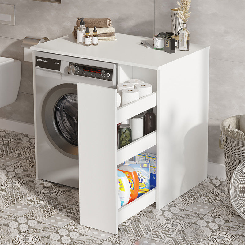 Cabinet Rosalind pakoworld white 93.5x60x88cm