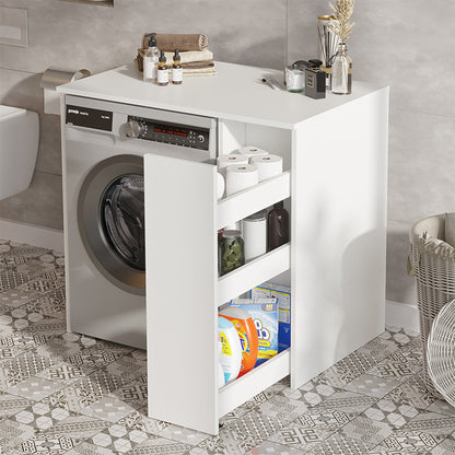 Cabinet Rosalind pakoworld white 93.5x60x88cm