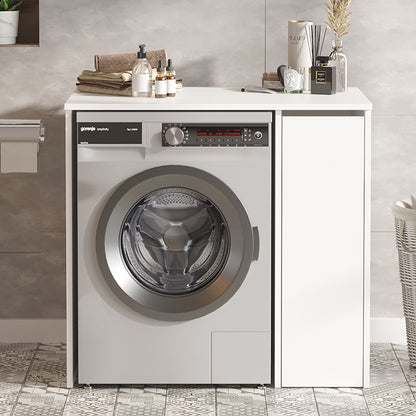 Cabinet Rosalind pakoworld white 93.5x60x88cm