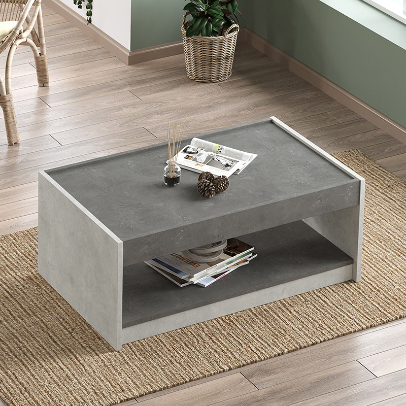 Coffee table Surprise pakoworld anthracite antique-grey antique color 93.5x60x40cm