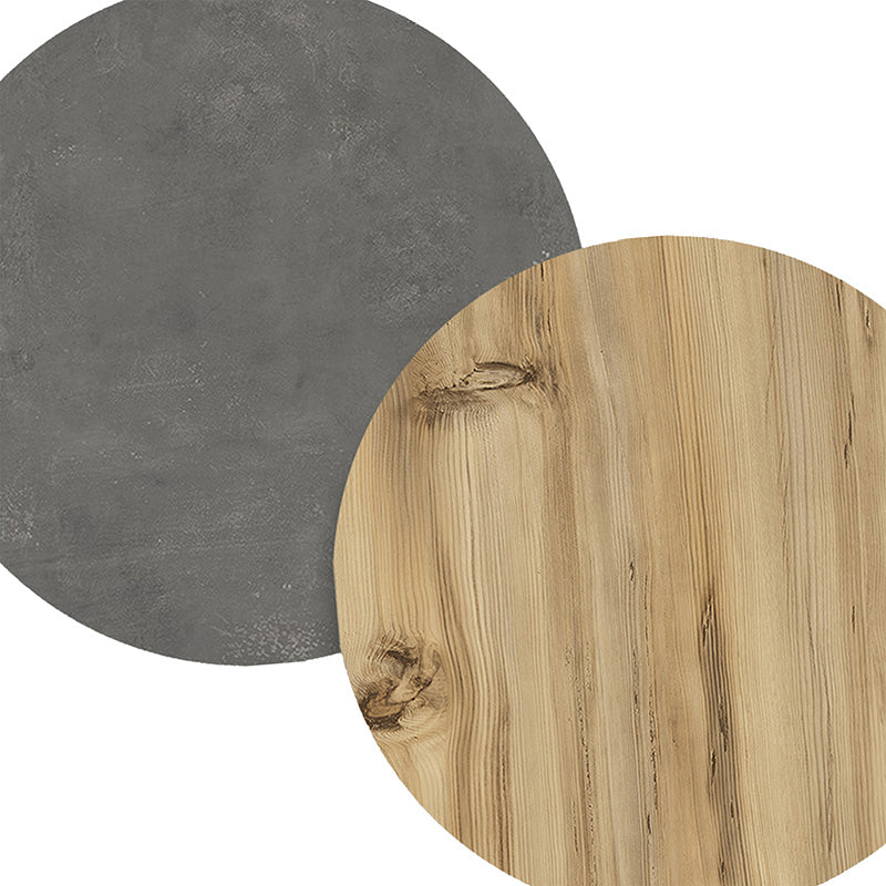 Zest pakoworld bookcase color anthracite antique-sonoma 75.5x25x170cm