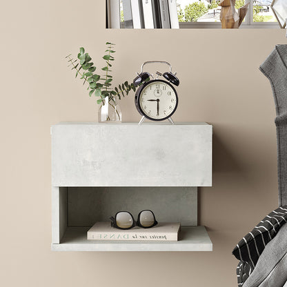 Nightstand Conquer pakoworld antique grey 40x35x31cm
