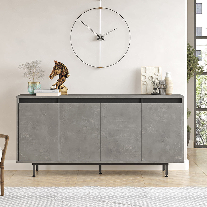 Sideboard Jethro pakoworld antique anthracite-wenge160x44.5x75.5cm