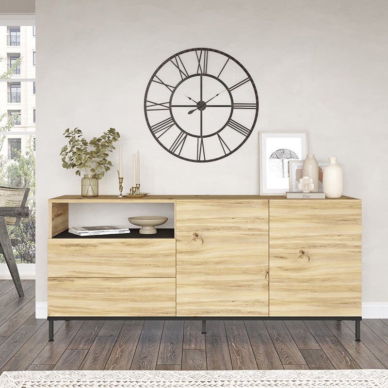 Sideboard Evaluate pakoworld sonoma-wenge 170x46.5x75.5cm