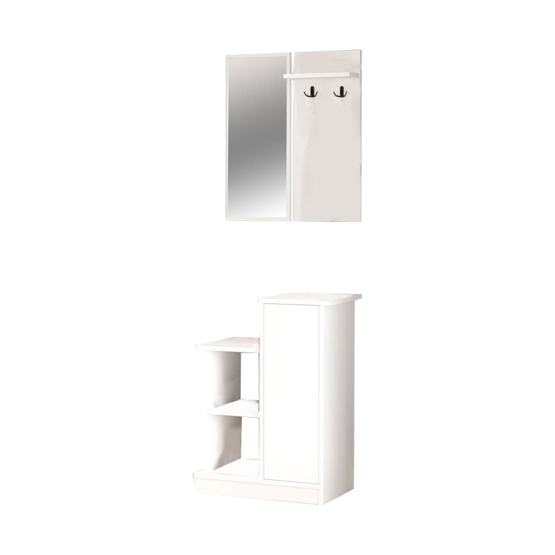 Entrance unit Wizbo pakoworld melamine white 61x37x82.5cm