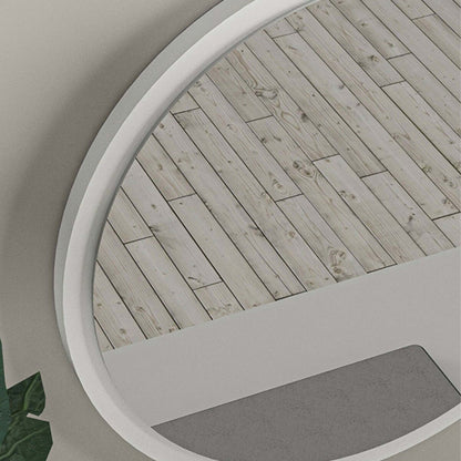 Mirror Reflex pakoworld melamine in white shade 49x5x49cm