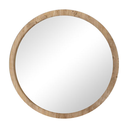 Reflex mirror pakoworld melamine in natural shade 49x5x49cm