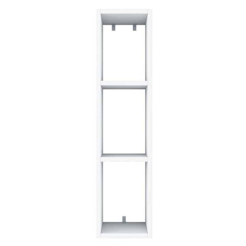 Wall shelf unit Adelia pakoworld white 22x18.5x90cm