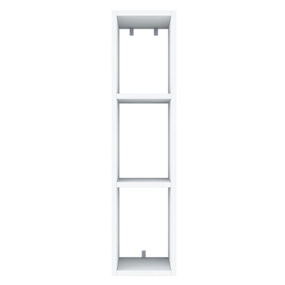 Wall shelf unit Adelia pakoworld white 22x18.5x90cm