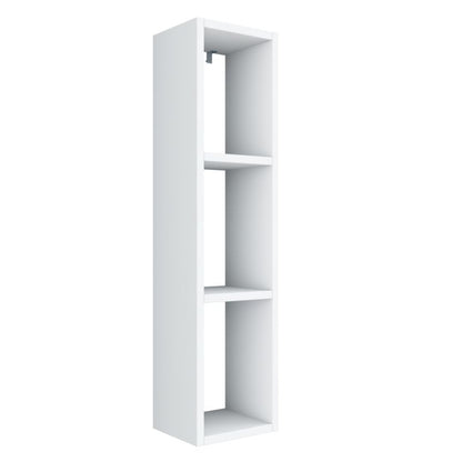 Wall shelf unit Adelia pakoworld white 22x18.5x90cm