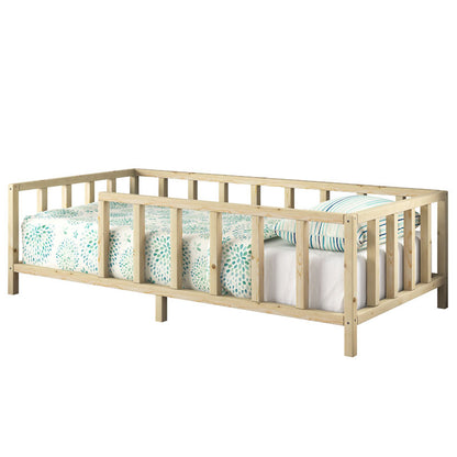 Children's bed Pelli pakoworld pine wood natural 90x190cm