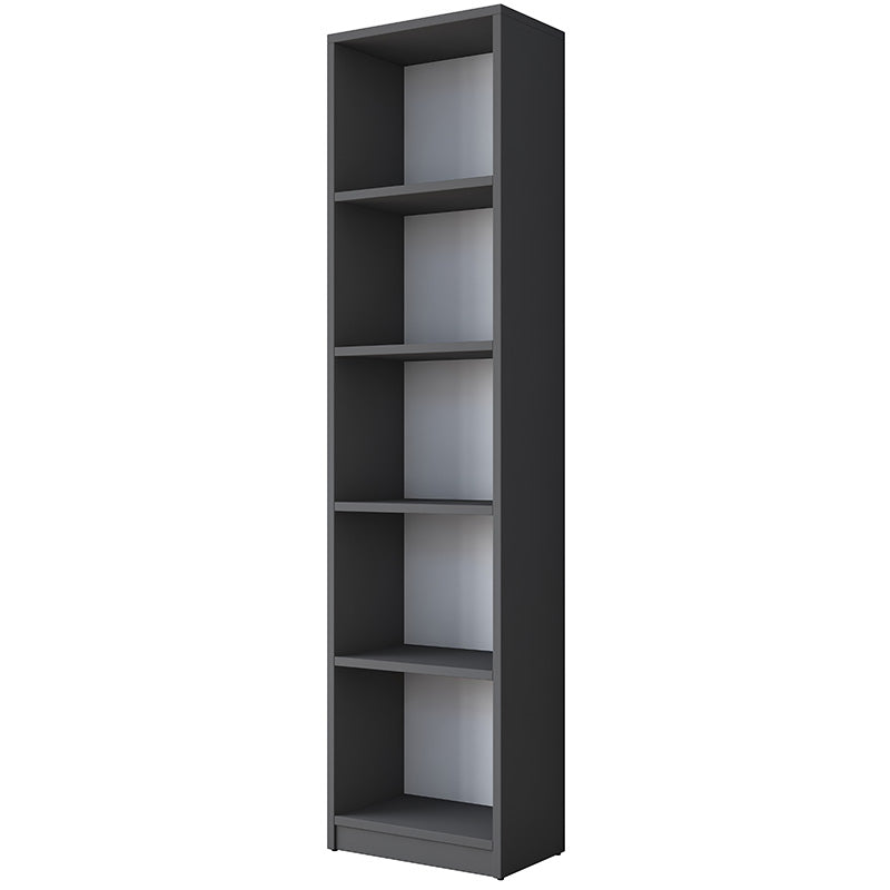 Work desk-shelf unit Goldie pakoworld anthracite-natural 160x50x161.8cm