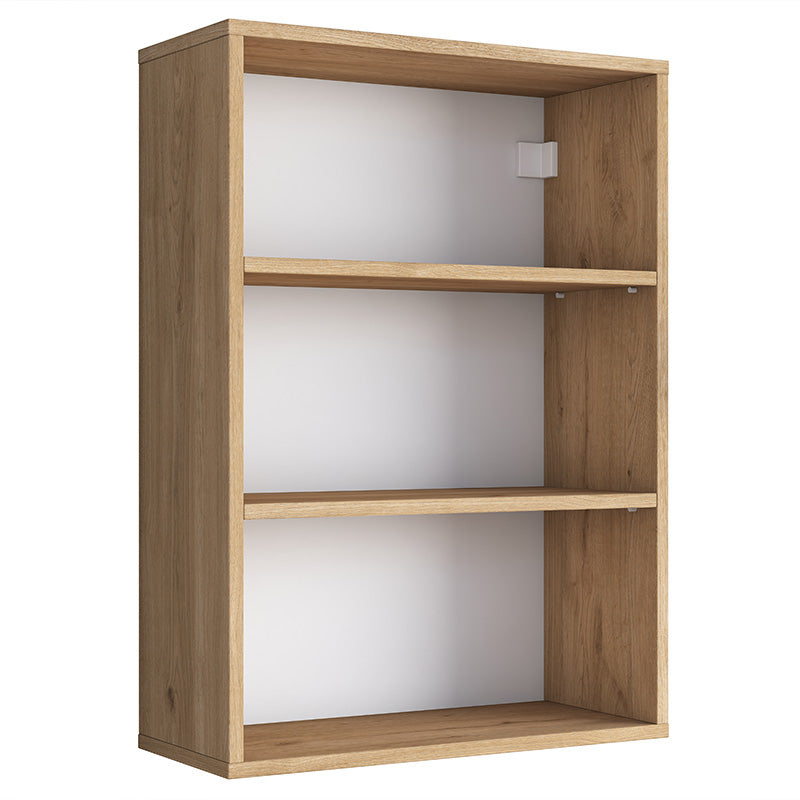 Wall shelf unit Goldie pakoworld natural-white 60x25x87cm