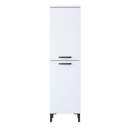 Bathroom cabinet-column Zana pakoworld white 35x37.5x132cm