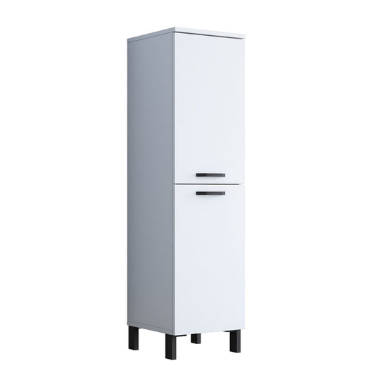 Bathroom cabinet-column Zana pakoworld white 35x37.5x132cm