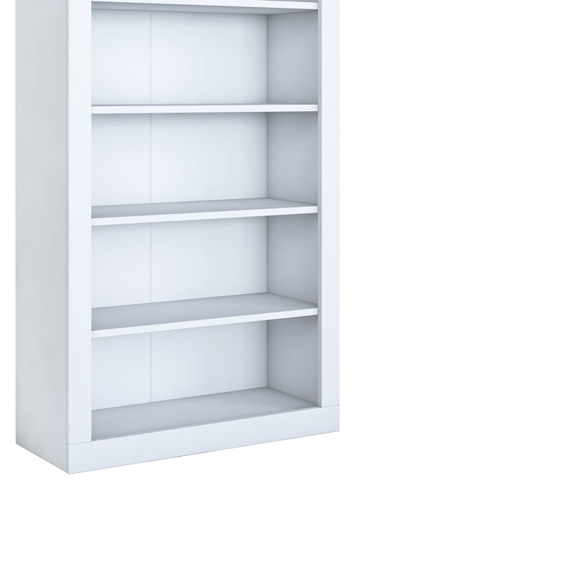 Bookcase Zoel pakoworld white melamine 80x31.5x180cm