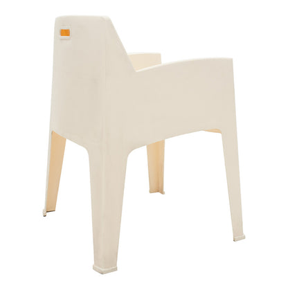 Garden armchair Milena pakoworld PP cream