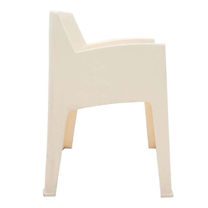 Garden armchair Milena pakoworld PP cream