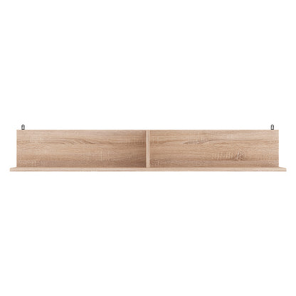 Wall shelf Drowel pakoworld in sorona color 130x21.6x20cm