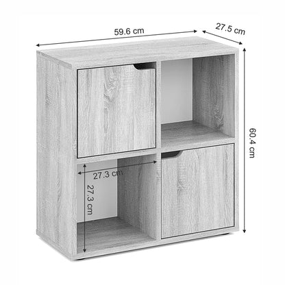 Bookcase Bookel in sonoma color 59.6x27.5x60.4cm