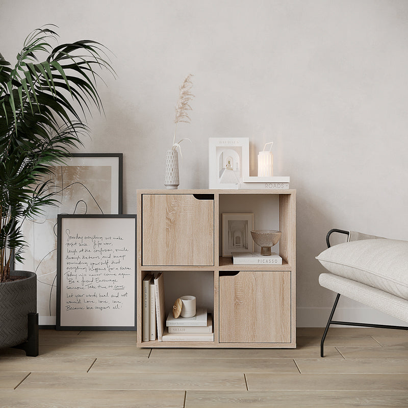 Bookcase Bookel in sonoma color 59.6x27.5x60.4cm