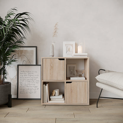 Bookcase Bookel in sonoma color 59.6x27.5x60.4cm