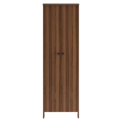 Cabinet-column Aries pakoworld 18 pairs walnut 58x38x180cm