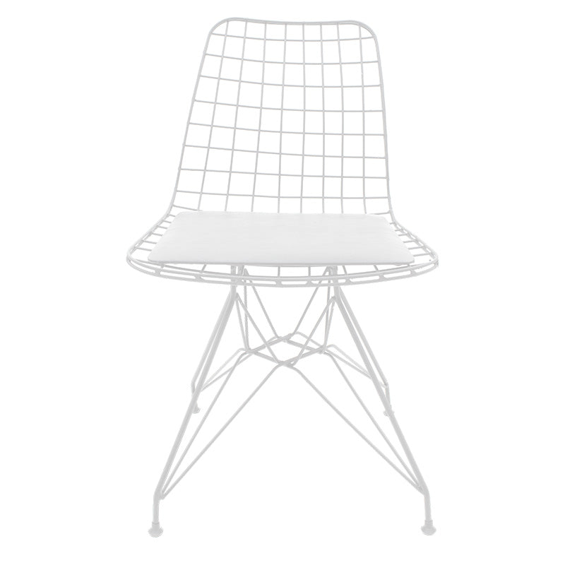 Chair Sakai pakoworld PU white-white leg