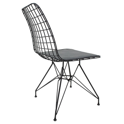 Chair Sakai pakoworld PU black-black leg