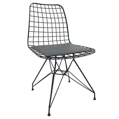 Chair Sakai pakoworld PU black-black leg