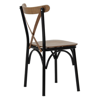 Alora pakoworld chair cherry wood-black leg