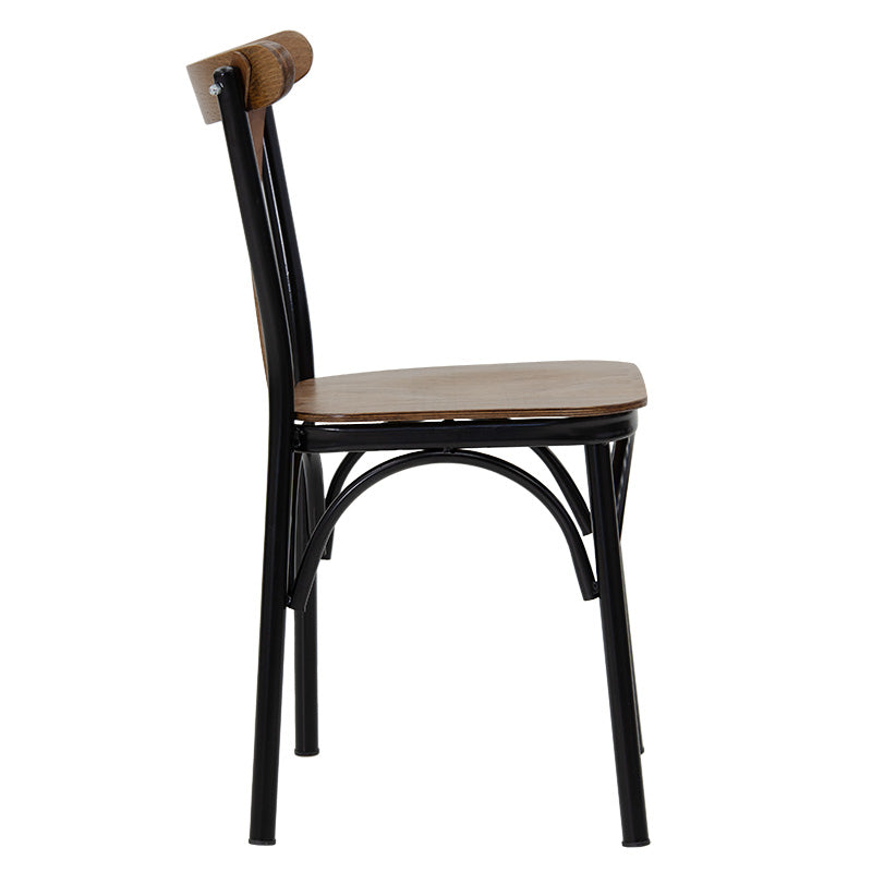 Alora pakoworld chair cherry wood-black leg