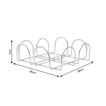 Napkin holder Peony pakoworld golden gloss 20x20x7cm