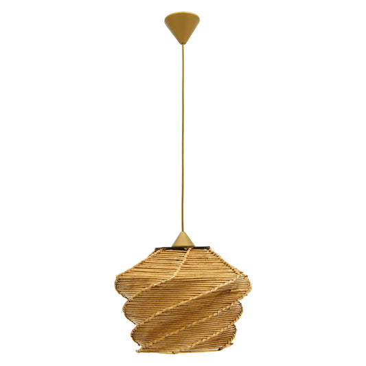 Ceiling light PWL-1107 pakoworld E27 natural D30x70cm