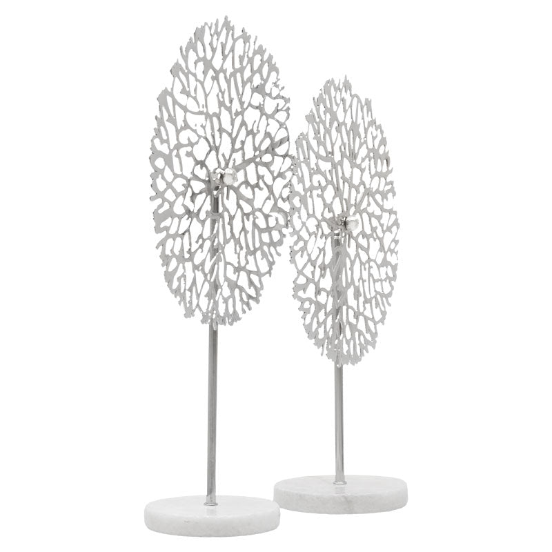 Decorative accent PWD-0108 pakoworld silver 24x40cm