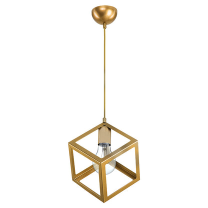 Ceiling light Deepora pakoworld E27 golden D20x70cm