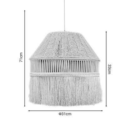 Ceiling lamp Merton pakoworld natural Φ31x71cm