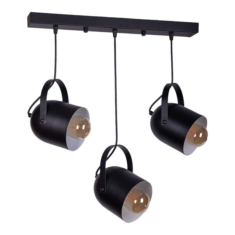 Three-light ceiling lamp Biole pakoworld black 50x6x70cm