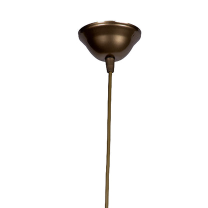 Single light ceiling lamp Urson pakoworld bronze metal Φ30x80cm