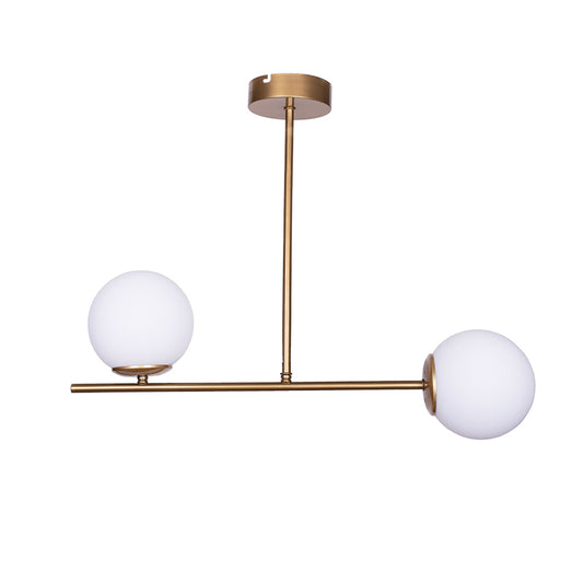 Ceiling light Opedro pakoworld gold metal 60x30x40cm