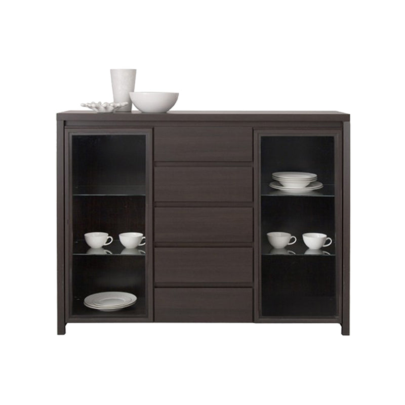 Buffet-showcase Selina pakoworld wenge 143.5x40.5x112.5cm