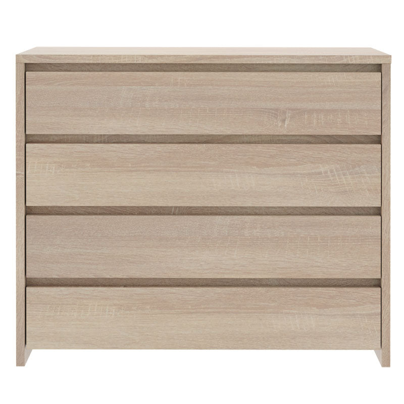 Chest of drawers Selina pakoworld 4 drawers sonoma 105x40.5x92cm